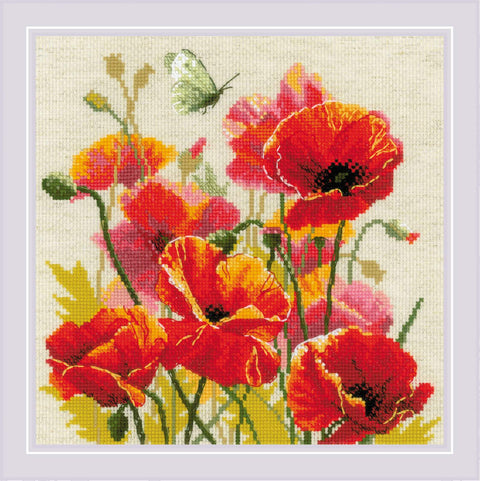 Color of Flame. Siuvinėjimo rinkinys iš RIOLIS Nr.: 2214 - HOBi.LT