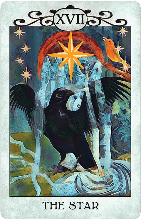 US Games Systems: Crow Tarot kišeninio dydžio leidimo kortos US Games Systems - HOBI.LT 🇱🇹