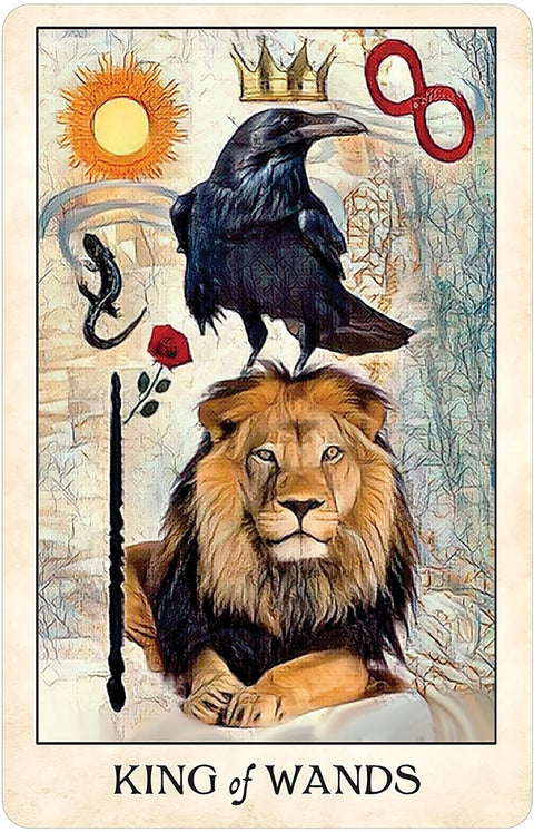 US Games Systems: Crow Tarot kišeninio dydžio leidimo kortos US Games Systems - HOBI.LT 🇱🇹