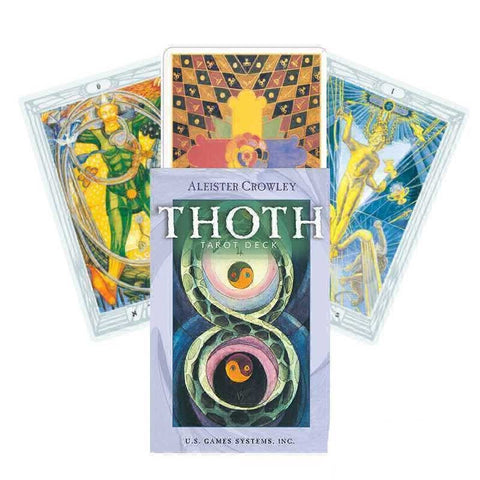 US Games Systems: Crowley Thoth Premier Edition Tarot kortos - HOBI.LT 🇱🇹