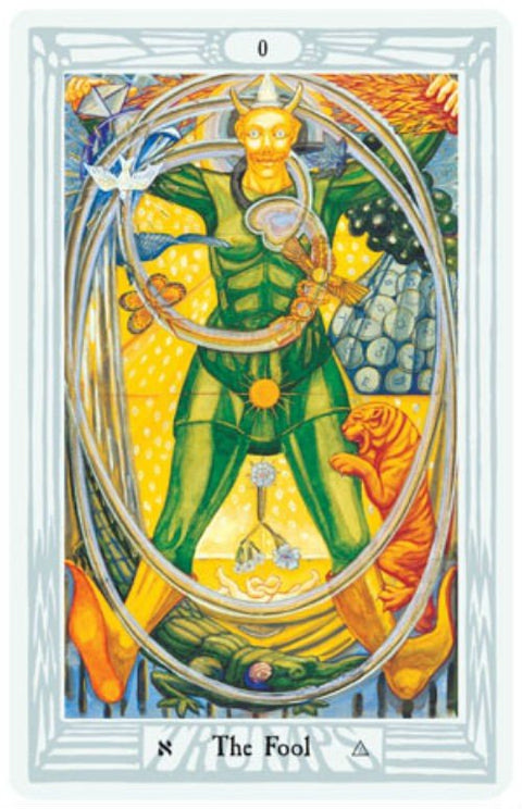 US Games Systems: Crowley Thoth Premier Edition Tarot kortos - HOBI.LT 🇱🇹