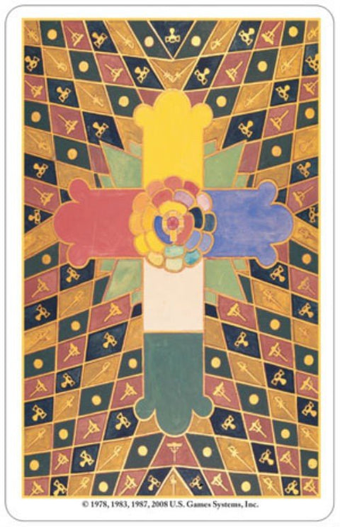 US Games Systems: Crowley Thoth Premier Edition Tarot kortos - HOBI.LT 🇱🇹