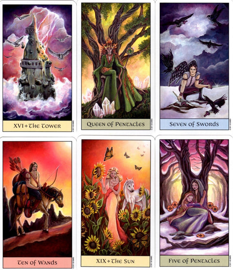 Crystal Visions Tarot kortosHOBI.LT 🇱🇹