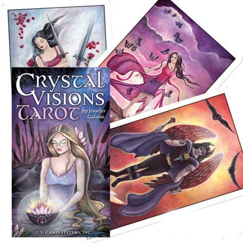 Crystal Visions Tarot kortosHOBI.LT 🇱🇹