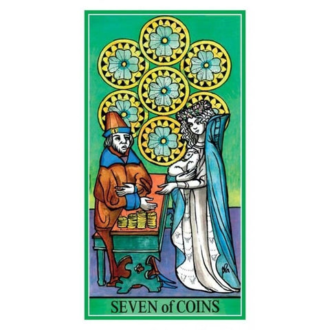 Lo Scarabeo: Dame Fortune's Wheel Tarot Kortos - HOBI.LT 🇱🇹