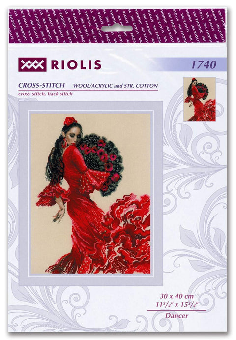 RIOLIS: Dancer siuvinėjimo rinkinys iš RIOLIS Nr.: 1740 - HOBI.LT 🇱🇹