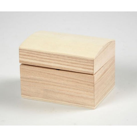 Medinė skrynelė dekoravimui ir rankdarbiams – papuošalų dėžutė 8×6×4,5 cm | Creativ