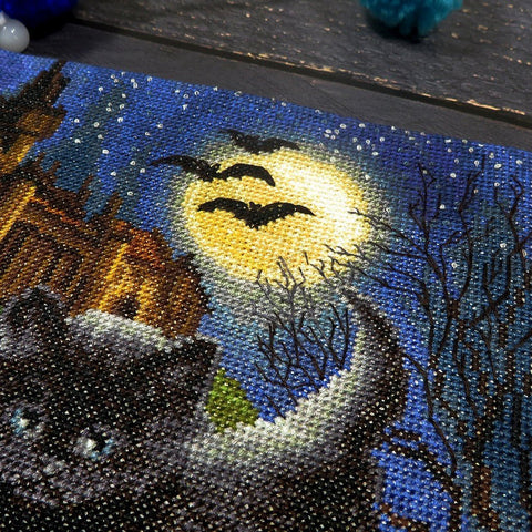 LetiStitch: Did we scare you? SLETI964 - siuvinėjimo kryželiu rinkinys - HOBI.LT 🇱🇹