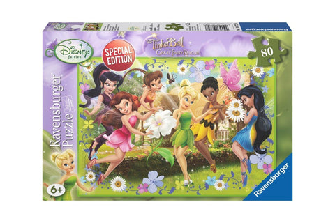 Ravensburger: Disney Puzzle Fairies 80 pcs. - RAVENSBURGER dėlionė - HOBI.LT 🇱🇹