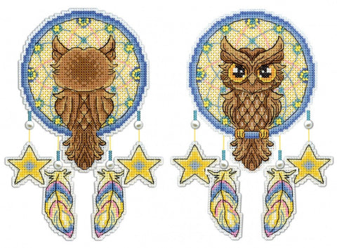 MP Studija: Dream Catcher - Owl SR - 273 - Siuvinėjimo rinkinys - HOBI.LT 🇱🇹