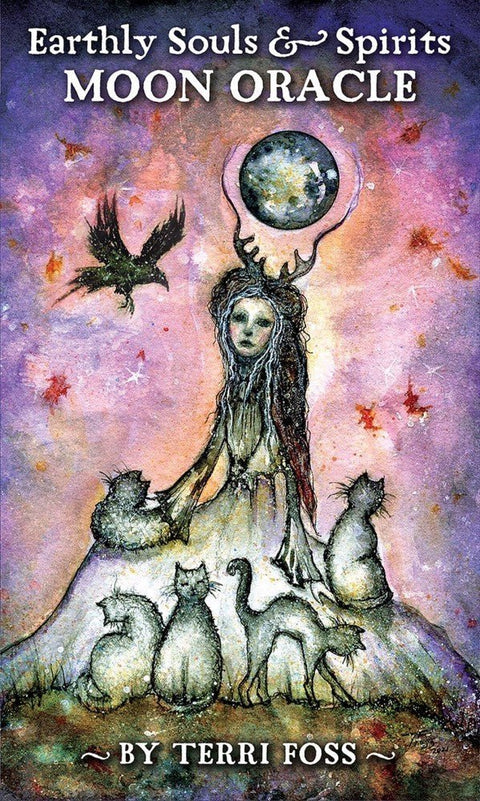 US Games Systems: Earthly Souls and Spirits Moon Oracle kortos ir vadovas - HOBI.LT 🇱🇹