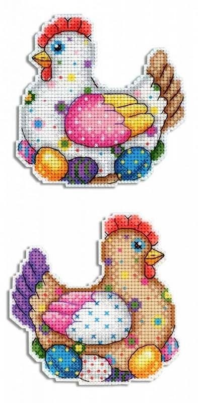 MP Studija: Easter Hen SR - 410 - Siuvinėjimo rinkinys - HOBI.LT 🇱🇹