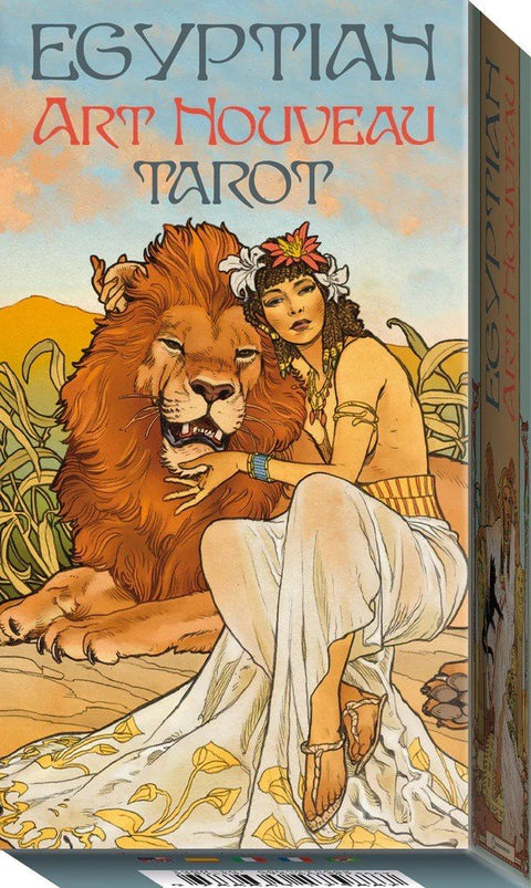 Lo Scarabeo: Egyptian Art Nouveau Tarott kortos - HOBI.LT 🇱🇹