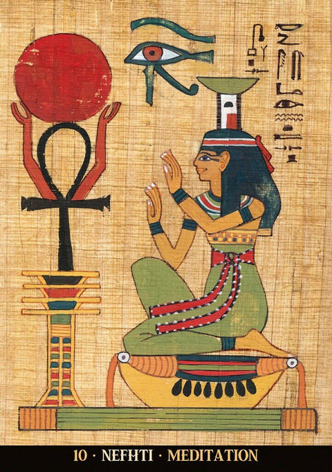 Lo Scarabeo: Egyptian Gods Oracle kortos - HOBI.LT 🇱🇹