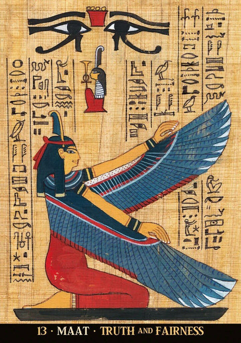 Lo Scarabeo: Egyptian Gods Oracle kortos - HOBI.LT 🇱🇹