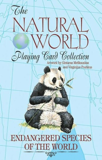 US Games Systems: Endangered Species of the Natural World žaidimo kortos - HOBI.LT 🇱🇹