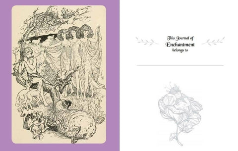 Blue Angel: Faery A Journal of Enchantment užrašinė - HOBI.LT 🇱🇹