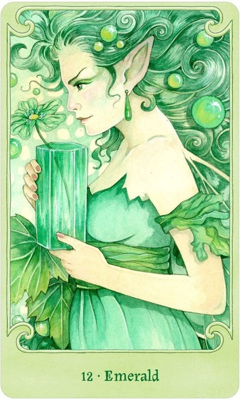 US Games Systems: Fairy Gems a crystal Oracle kortų ir knygos rinkinys - HOBI.LT 🇱🇹