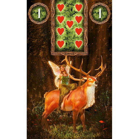 Lo Scarabeo: Fairy Lenormand Oracle Kortos - HOBI.LT 🇱🇹
