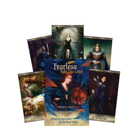 US Games Systems: Fearless: Fight Like A Girl Oracle kortos US Games Systems - HOBI.LT 🇱🇹