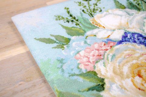 Luca - s: Floral Bouquet SB2370 - siuvinėjimo kryželiu rinkinys - HOBI.LT 🇱🇹