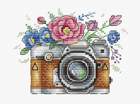 MP Studija: Flower Photo SV - 255 - Siuvinėjimo rinkinys - HOBI.LT 🇱🇹