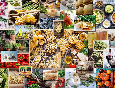 Ravensburger: Food Collage 2000 Piece Puzzle - RAVENSBURGER dėlionė - HOBI.LT 🇱🇹
