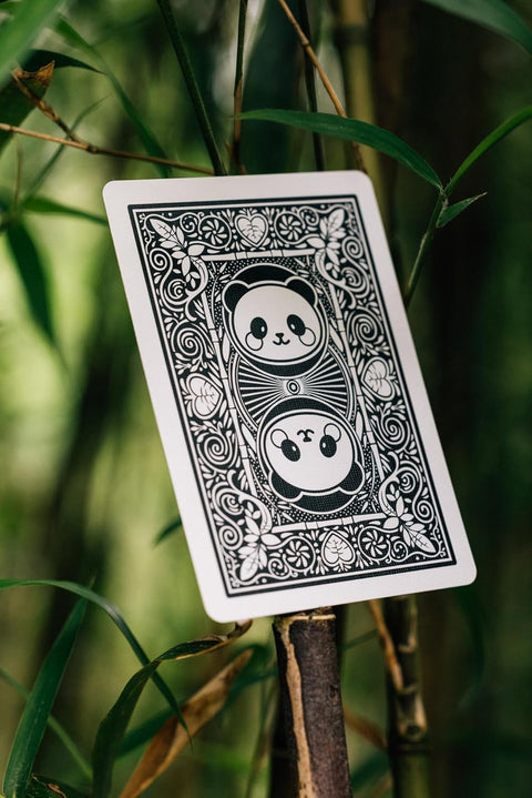 Bicycle Panda žaidimo kortos – pokerio dydis, Air-Cushion, kolekcionieriams