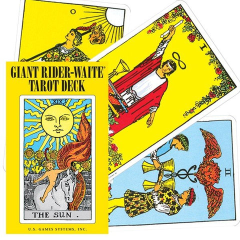 US Games Systems: Giant Rider - Waite Tarot kortos - HOBI.LT 🇱🇹