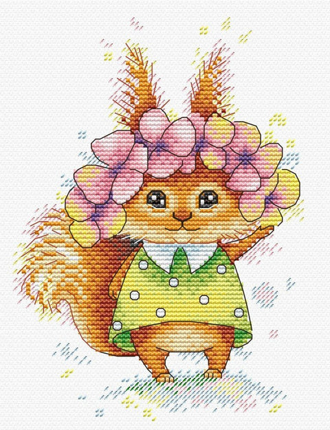 MP Studija: Ginger Friend SM - 224 - Siuvinėjimo rinkinys - HOBI.LT 🇱🇹