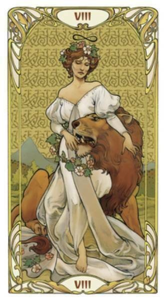 Lo Scarabeo: Golden Art Nouveau Tarot kortos - HOBI.LT 🇱🇹
