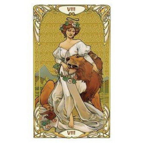 Lo Scarabeo: Golden Art Nouveau Tarott Mini kortos - HOBI.LT 🇱🇹