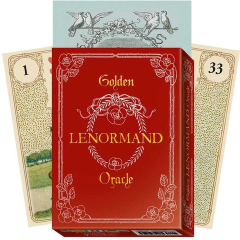 Lo Scarabeo: Golden Lenormand oracle kortos - HOBI.LT 🇱🇹