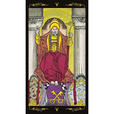 Lo Scarabeo: Golden Universal Tarot Kortos - HOBI.LT 🇱🇹