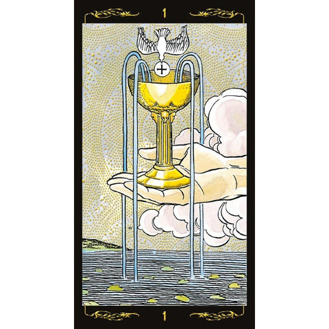 Lo Scarabeo: Golden Universal Tarot Kortos - HOBI.LT 🇱🇹