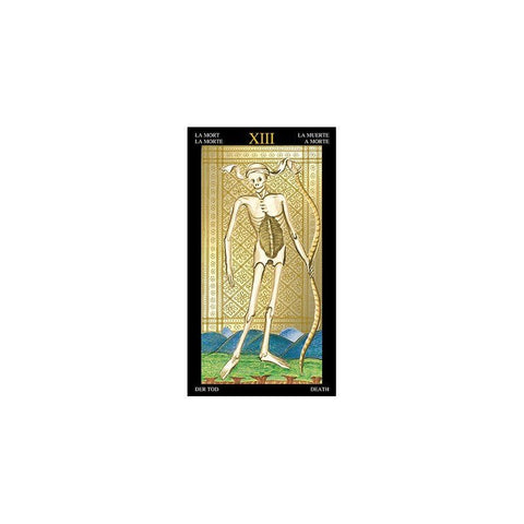 Lo Scarabeo: Golden Visconti Grand Trumps Tarot Kortos - HOBI.LT 🇱🇹