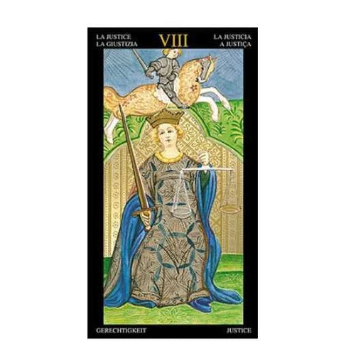 Lo Scarabeo: Golden Visconti Grand Trumps Tarot Kortos - HOBI.LT 🇱🇹