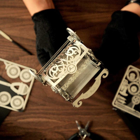 Time For Machine: Gorgeous Gearbox - metalinio konstruktoriaus komplektas - HOBI.LT 🇱🇹