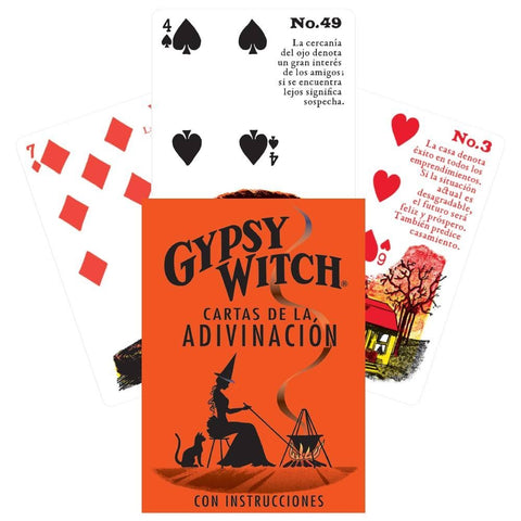 Kiti prekiniai ženklai: Gypsy Witch Tarot Kortos (ispanų k.) - HOBI.LT 🇱🇹