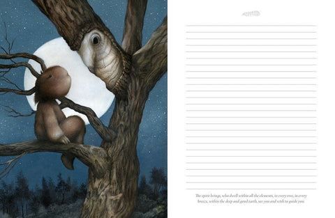 Blue Angel: Into the lonely woods a journal užrašinė - HOBI.LT 🇱🇹
