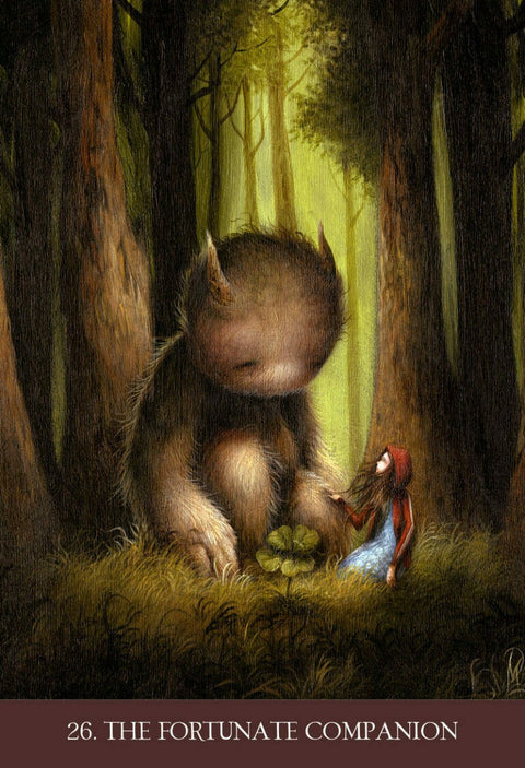 Into The Lonely Woods Oracle Kortos