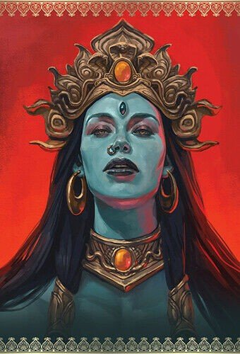 Blue Angel: Kali Oracle Pocket Edition kortos - HOBI.LT 🇱🇹