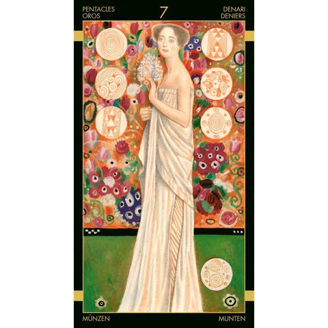 Lo Scarabeo: Klimt Tarott (Golden Mini Edition) Kortos - HOBI.LT 🇱🇹