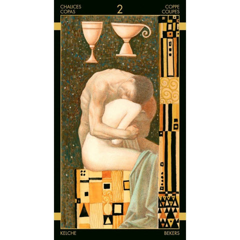 Lo Scarabeo: Klimt Tarott (Golden Mini Edition) Kortos - HOBI.LT 🇱🇹