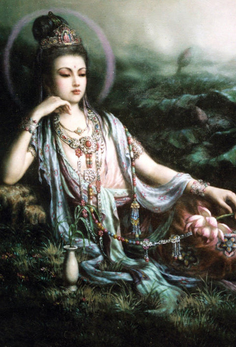 Blue Angel: Kuan Yin Oracle pocket edition kortos kišeninis leidimas - HOBI.LT 🇱🇹