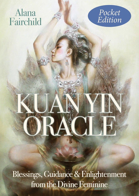 Blue Angel: Kuan Yin Oracle pocket edition kortos kišeninis leidimas - HOBI.LT 🇱🇹