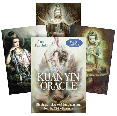 Blue Angel: Kuan Yin Oracle pocket edition kortos kišeninis leidimas - HOBI.LT 🇱🇹