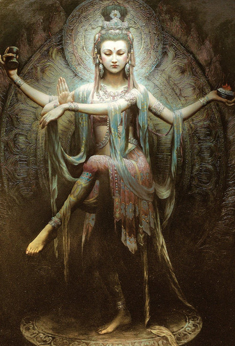 Blue Angel: Kuan Yin Oracle pocket edition kortos kišeninis leidimas - HOBI.LT 🇱🇹
