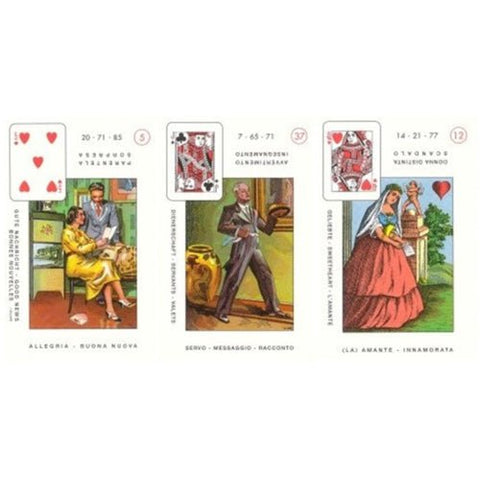 Modiano: Le carte della fortuna Tarot kortos - HOBI.LT 🇱🇹