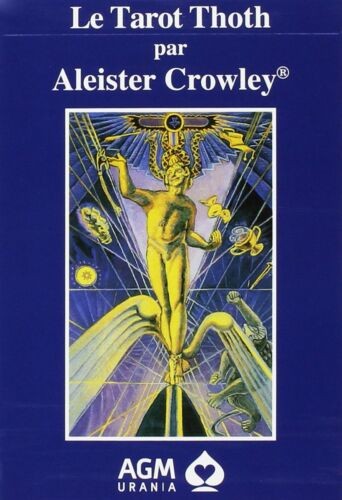 Le Tarott thoth de luxe aleister crowley French edition deck Tarot kortos